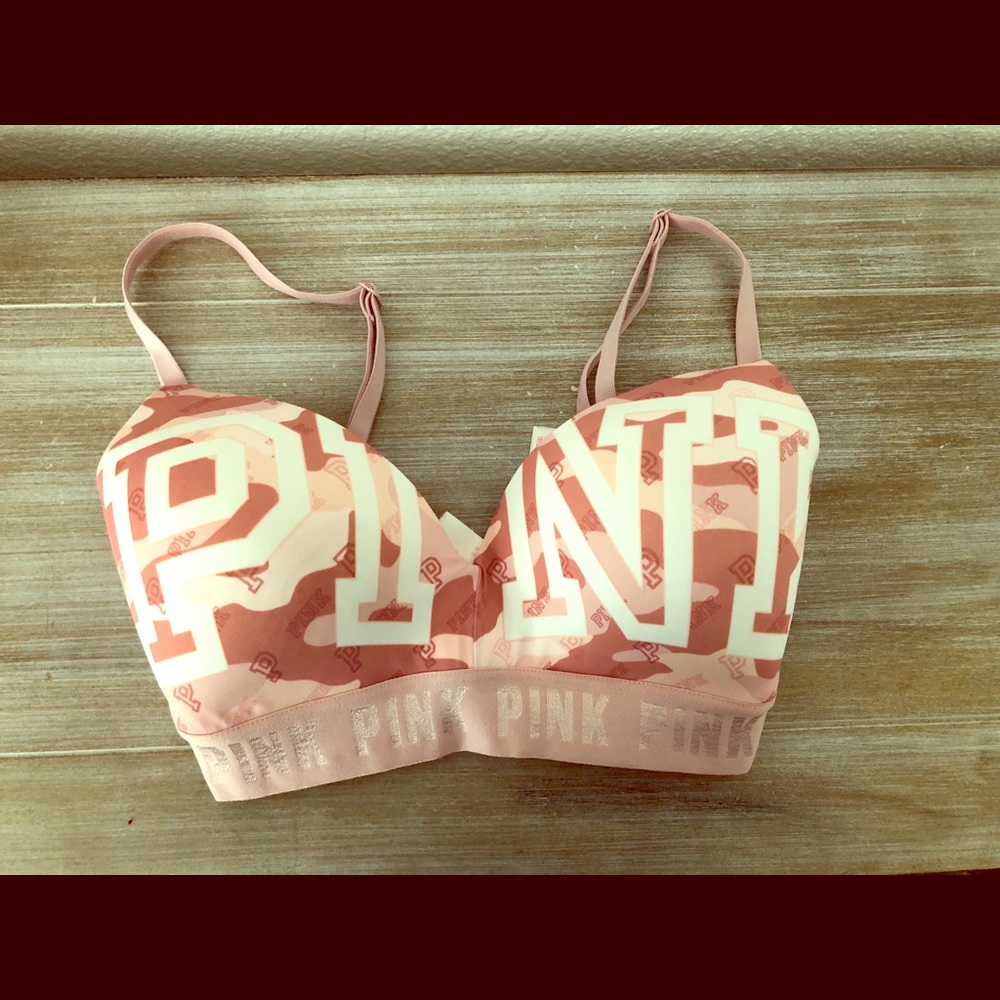 Pink bra